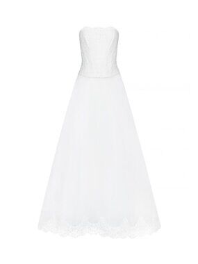 Vintage 00s Atelier Aimee Lace Corset Wedding Dress